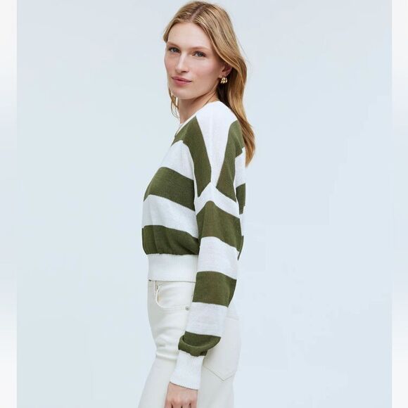 NWT Madewell -Knit Crewneck Sweater - Picture 3 of 10